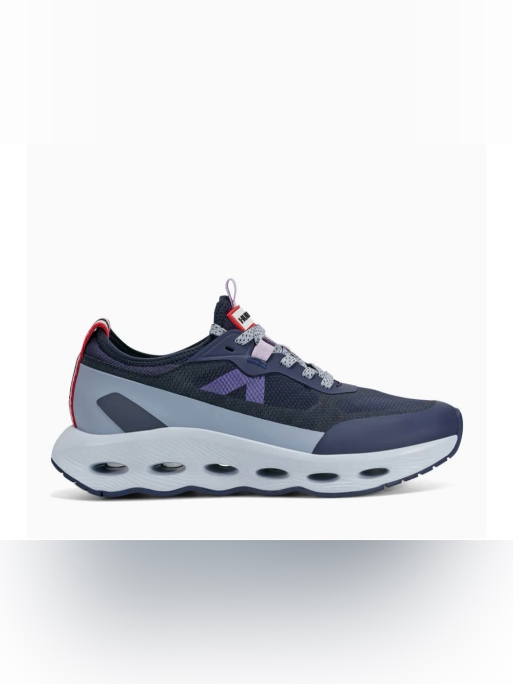 Hunter Women’s Ginny Navy and Purple Lightweight Running Shoe